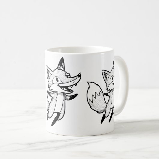 Tasse Renard de la Forêt (Devant droit)