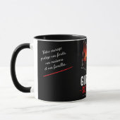 Tasse rendant hommage aux Pompiers (Gauche)