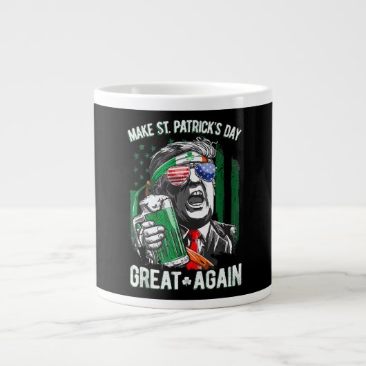 Tasse Rendre la fête de la Saint Patrick grande à nouvea (Devant)