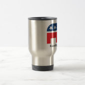 Tasse républicaine drôle droite augmentée de (Centre)