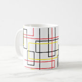 Tasse réseau Lignes (Devant gauche)