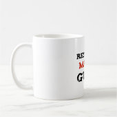 Tasse résidente de nouveauté de Guru de maths (Gauche)