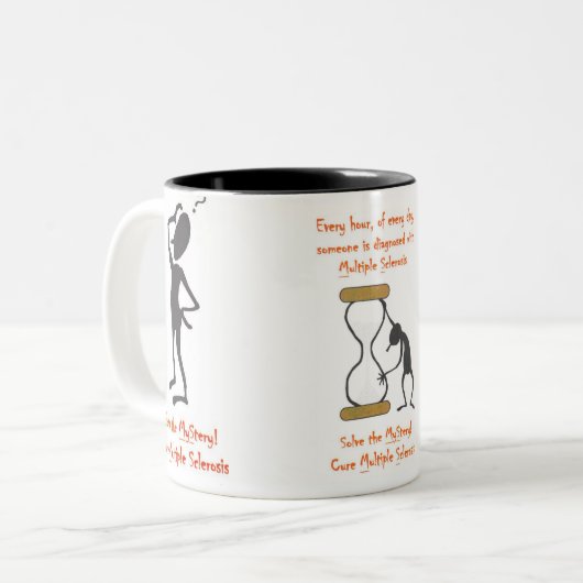 Tasse "résolvez mystère" (Devant gauche)