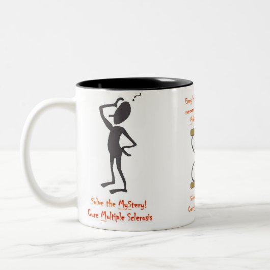 Tasse "résolvez mystère" (Gauche)