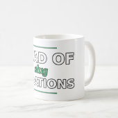 Tasse Responsable des Relations avec les Limaces (Devant droit)