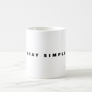 Tasse Restez Simple | Citation Minimale