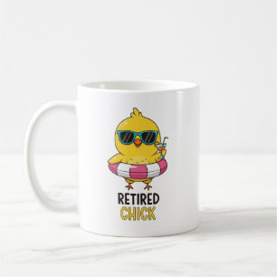 Tasse Retraitée Poulette • Tasses de retraite drôl