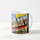 Tasse Rétro Albany New York (Devant droit)