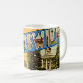 Tasse Rétro Brunswick Géorgie (Devant droit)
