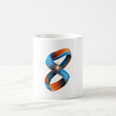 Tasse Rétro Classique Étoile Éclatée Möbius Cinéti (Centre)