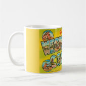 Tasse Rétro Comté de West Chester NY (Gauche)