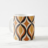 tasse Retro Golden Waves (Devant gauche)