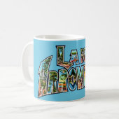 Tasse Rétro Lac Arrowhead (Devant gauche)
