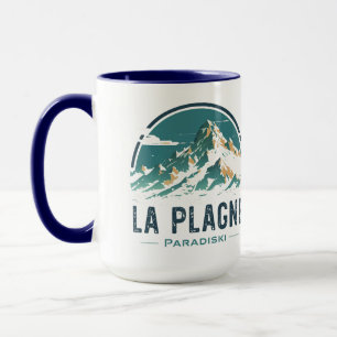 Tasse Rétro Montagne La Plagne Paradiski – Vintage