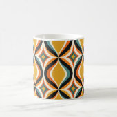 Tasse Rétro Vagues Dorées Après-Midi (Centre)