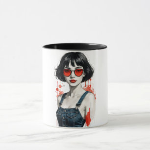 Tasse Rétro Vintage Pop Art – Mug Café Y2K 80s 90s