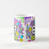 Tasse rétro Y2K 67 Six Seven esthétique (Centre)