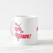 Tasse rétrograde de Mercury (Devant gauche)