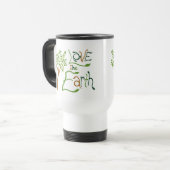 Tasse réutilisable Love the Earth (Devant gauche)