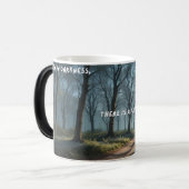 Tasse Révélation de Sentier de Forêt au Clair de L (Devant gauche)