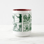 Tasse rêveuse 11-15oz de vacances de Noël (Centre)