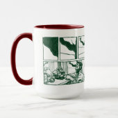 Tasse rêveuse 11-15oz de vacances de Noël (Gauche)