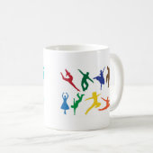 Tasse rêveuse de danse (Devant droit)