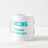 Tasse rêveuse de danse (Devant gauche)