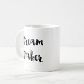 Tasse rêveuse de thé de café de preneur d'action (Devant gauche)