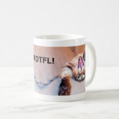 Tasse riante de chat du Bengale (Devant droit)