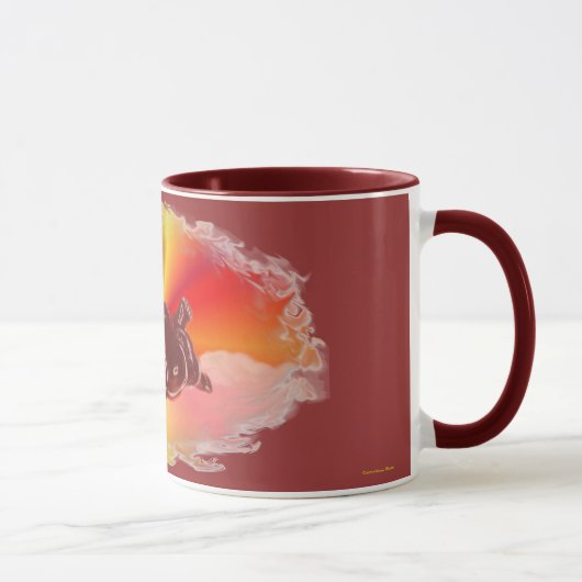 Tasse riante étendue de Bouddha (Droite)