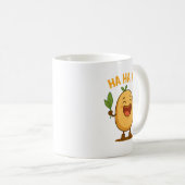 Tasse Rigolote de Pomme de Terre qui Rit (Devant droit)