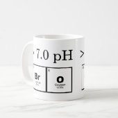 Tasse ringarde de chimie de TIGE intelligente "de (Devant gauche)
