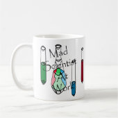 Tasse ringarde de TIGE de scientifiques de chimie (Gauche)
