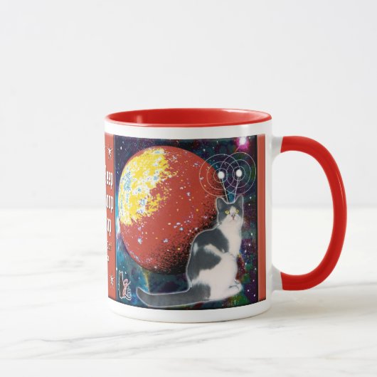 Tasse Robo-Cat Hobo (Droite)