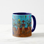 Tasse "Robot Pirate Party Time" (Devant droit)