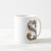 Tasse Rococo initiale 'S' pour une princesse du ca (Devant droit)