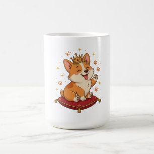 Tasse Roi Corgi Cadeau pour Amateur de Corgi Migno