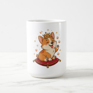 Tasse Roi Corgi Cadeau pour Amateur de Corgi Migno