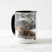 Tasse Roi dans la neige (Devant gauche)
