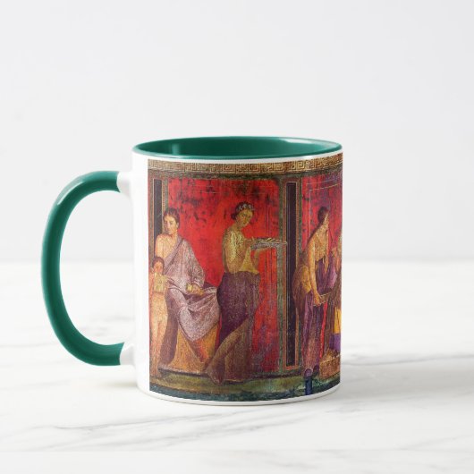 tasse romaine de fresque (Gauche)