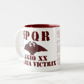 Tasse romaine vaillante de légion (Devant gauche)