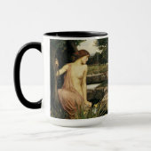 Tasse romantique victorienne de château d'eau de (Gauche)