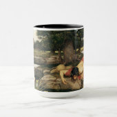 Tasse romantique victorienne de château d'eau de (Centre)