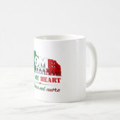 Tasse Rome dans mon cœur (Devant droit)