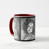 Tasse rompue de carnaval de tasse de poupée cassée (Devant gauche)