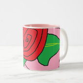 Tasse rose 2 (Devant droit)