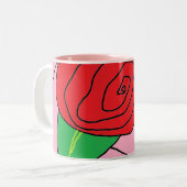 Tasse rose 2 (Devant gauche)