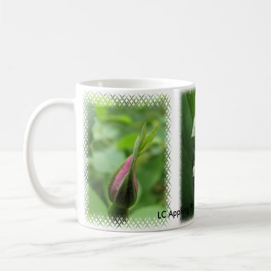 Tasse Rose Botanique & Muguet (Gauche)