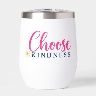 Tasse rose Choisir la gentillesse conception